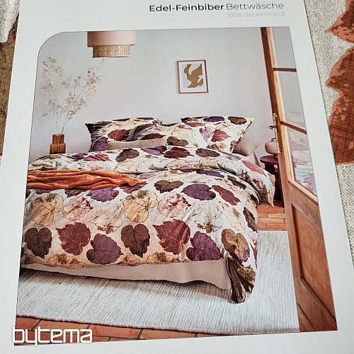 Flannel bedding IRISETTE KOALA 50 beige