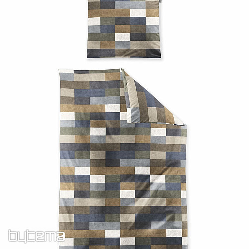 Flannel bedding IRISETTE KOALA 8534-90 brown blue