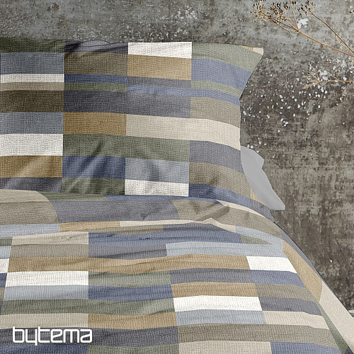 Flannel bedding IRISETTE KOALA 8534-90 brown blue