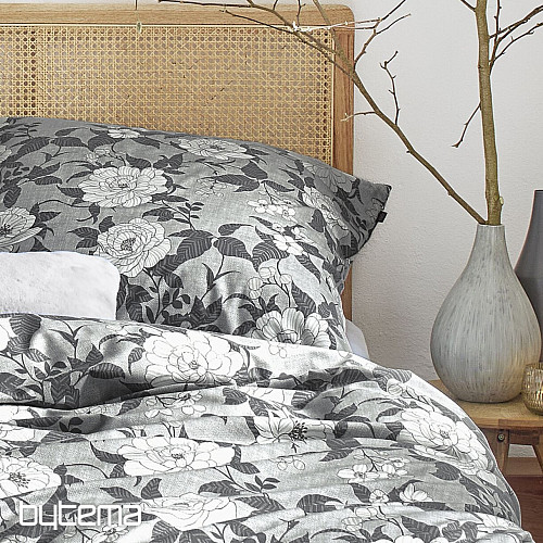 Luxury flannel bedding IRISETTE KOALA 8531-11 gray