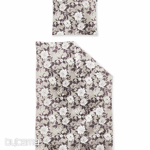 Luxury flannel bedding IRISETTE KOALA 8531-60 beige