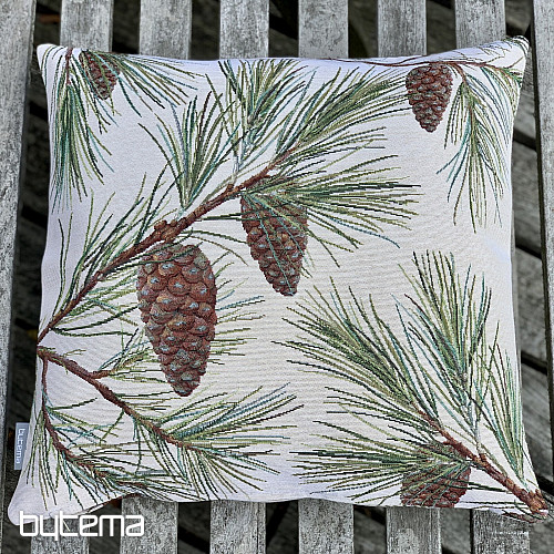 Christmas tapestry cover PINE CONE