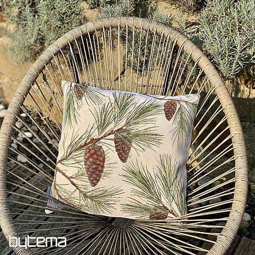 Christmas tapestry cover PINE CONE