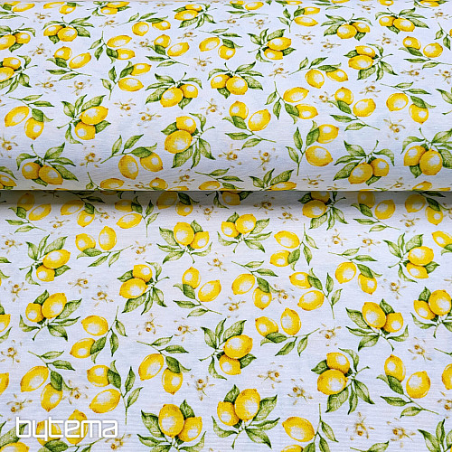 Decorative fabric LEMONS