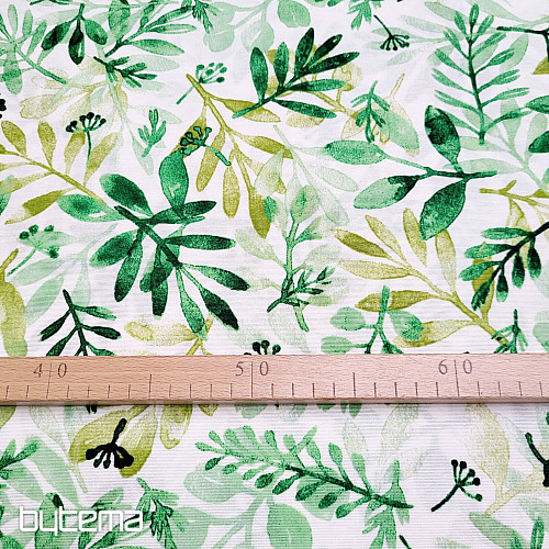 Decorative fabric VERDE green
