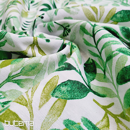 Decorative fabric VERDE green