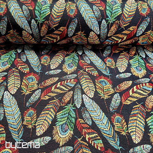 Decorative fabric NAVAHO black