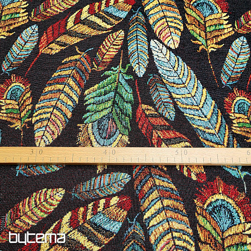 Decorative fabric NAVAHO black