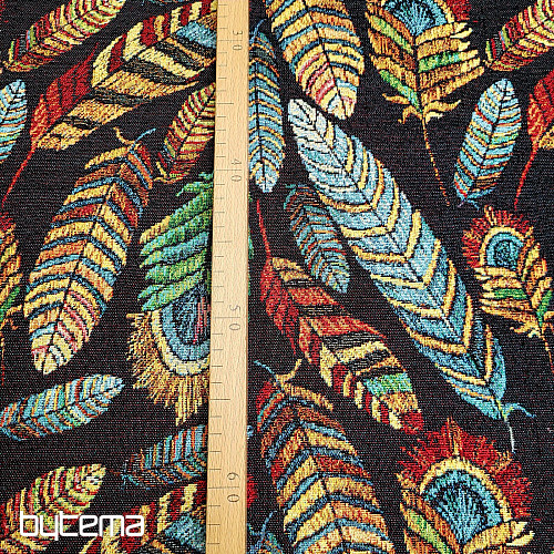 Decorative fabric NAVAHO black