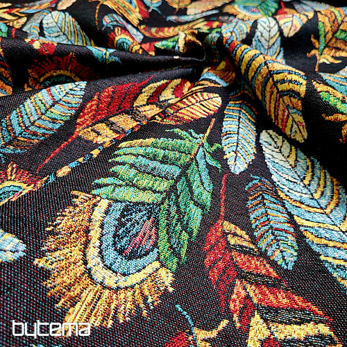 Decorative fabric NAVAHO black