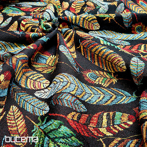 Decorative fabric NAVAHO black