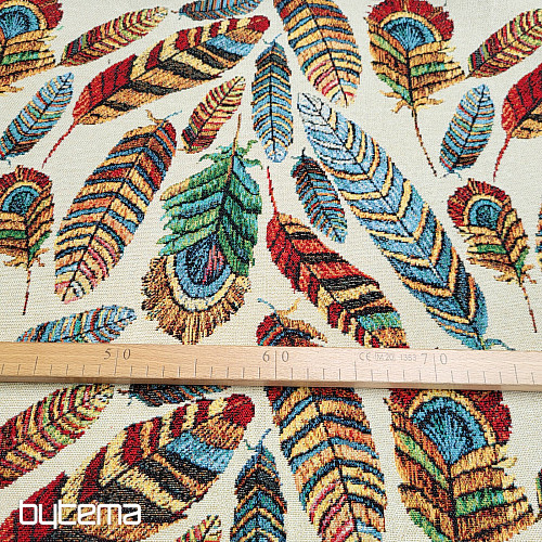 Tapestry fabric NAVAHO beige