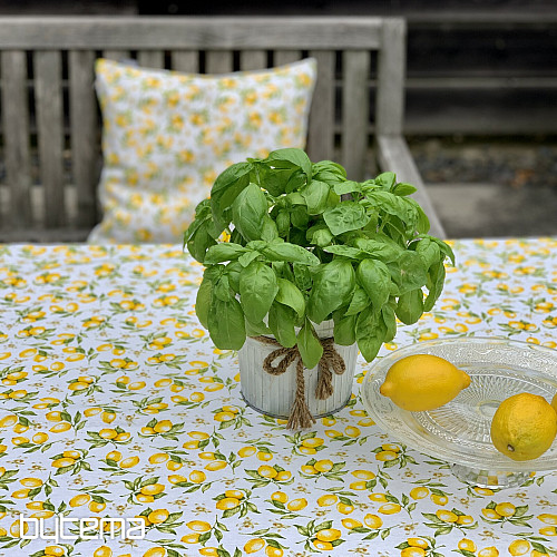 Table cloth and scarf LEMON DELIGHT