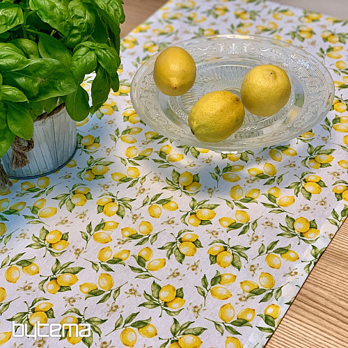 Table cloth and scarf LEMON DELIGHT