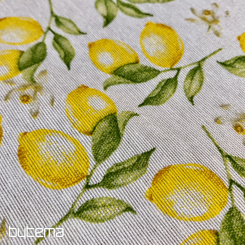 Table cloth and scarf LEMON DELIGHT