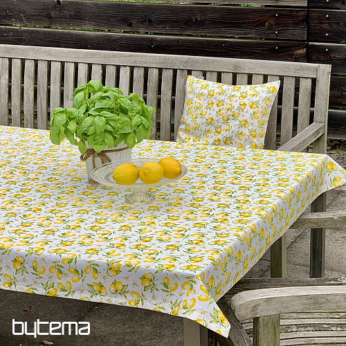 Table cloth and scarf LEMON DELIGHT