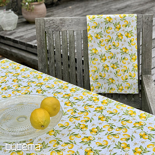 Table cloth and scarf LEMON DELIGHT