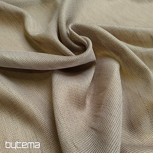 Luxury curtain GERSTER 11790/40 DARK BEIGE