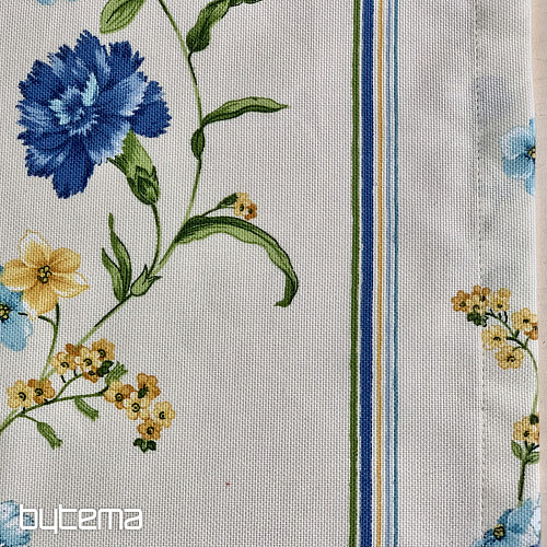 Finished curtain for loops COUNTRY GARDEN