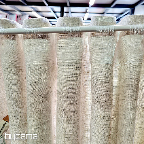 Finished LINE linen curtain
