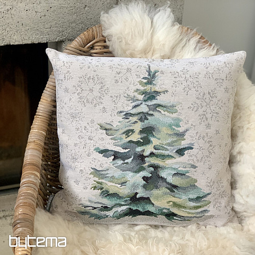 Gobelin cushion cover SPRUCE SILVER