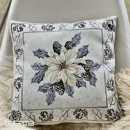 Christmas tapestry cover SILVER STAR