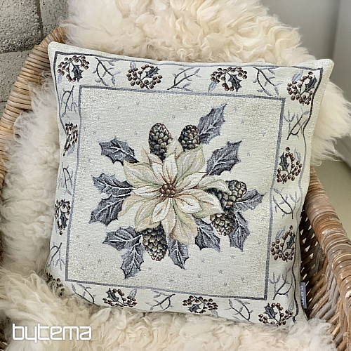 Christmas tapestry cover SILVER STAR