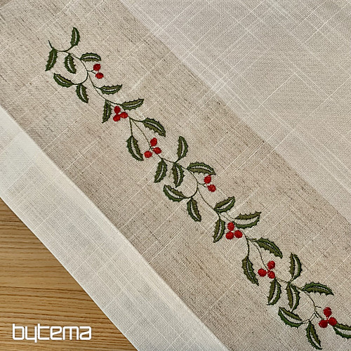 Tablecloth Twigs mistletoe frame