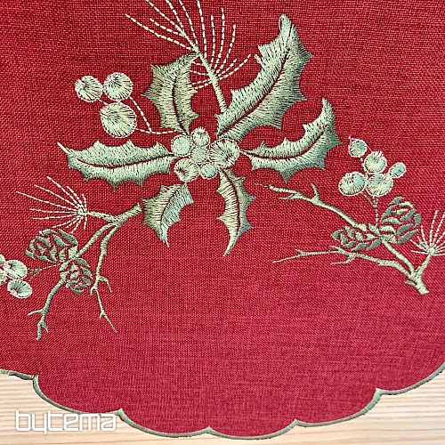 MISTLET GREEN tablecloth and oval tablecloth