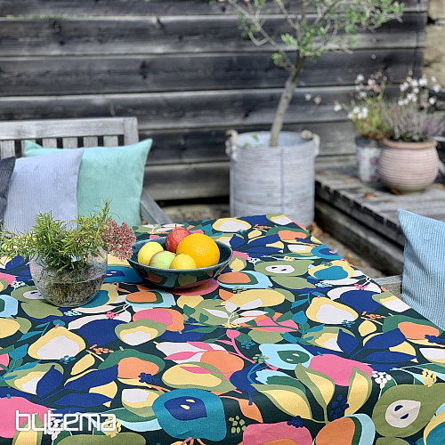 ABSTRACT PEARS tablecloth and scarf