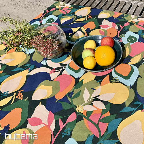ABSTRACT PEARS tablecloth and scarf