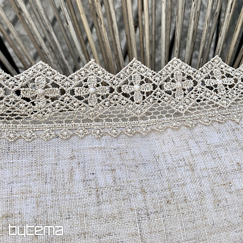 Christmas decoration cover MISTLETOE lace