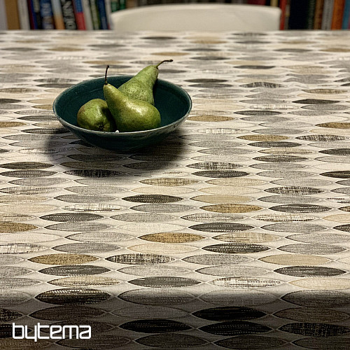SURF BEIGE GRAY tablecloth