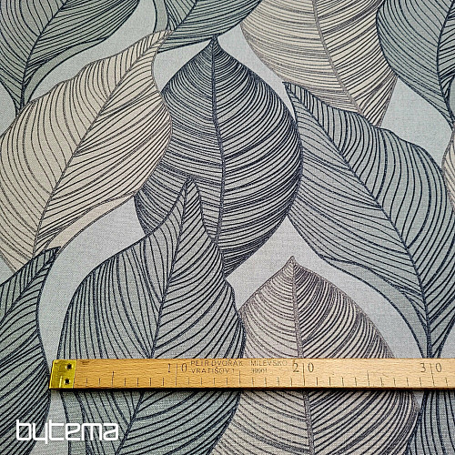 Decorative fabric MAXI FOLIAGE gray