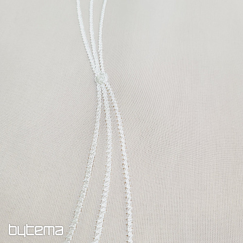 Finished embroidered curtain GERSTER cream