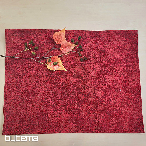 Tapestry rug RED MARBLE