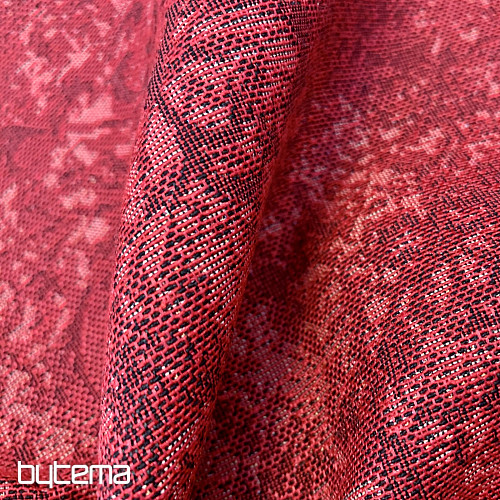 Tapestry rug RED MARBLE