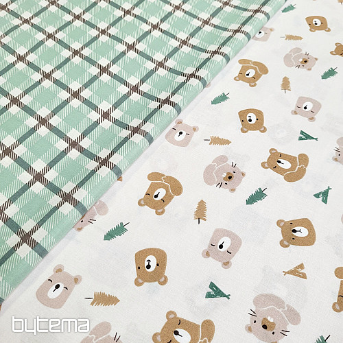 Cotton fabric NATHAN check