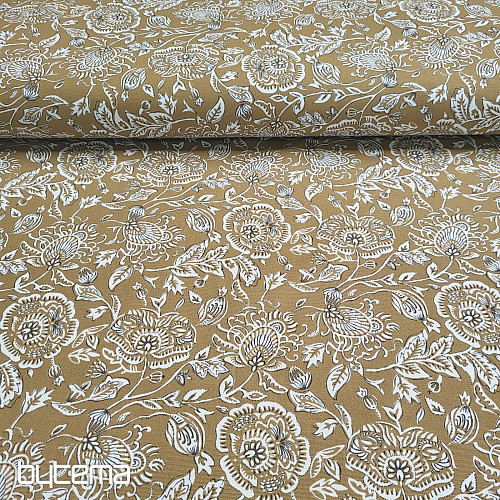 Cotton fabric POPPY 220g