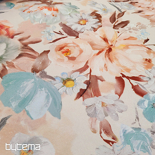 Decorative fabric GARDEN pink