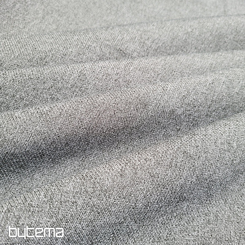 One-color designer decorative fabric GERSTER 77004 SV. GRAY 840