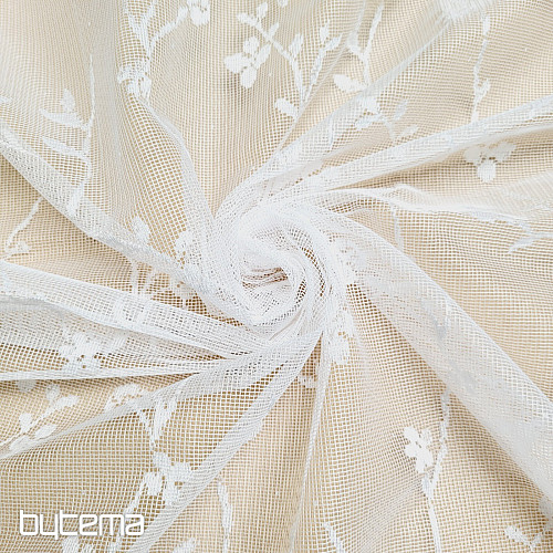 Jacquard curtain FLOWERS