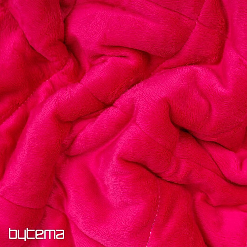 Microfiber blanket EXTRA SOFT sheep stitch PINK
