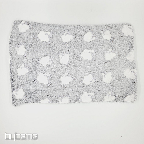 Bed linen MF SHEEP light gray - for the crib