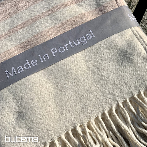 Blanket PINK WITH FRINGES