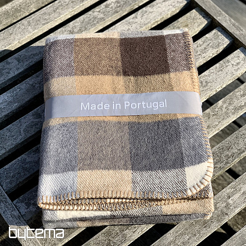Blanket BEIGE CHECK