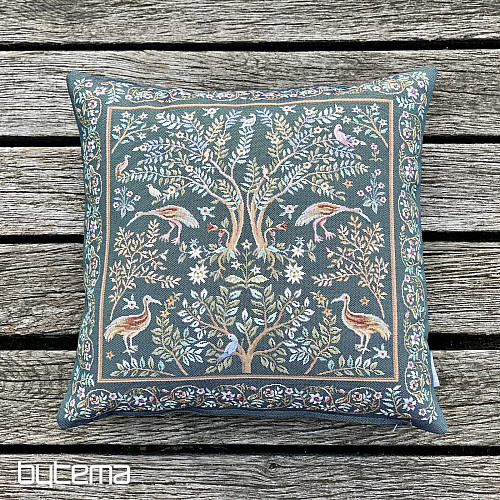 Tapestry cushion cover WILLIAM MORRIS green