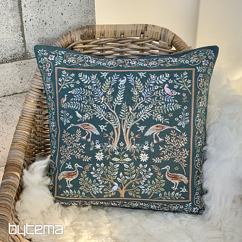 Tapestry cushion cover WILLIAM MORRIS green