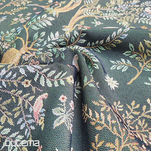 Tapestry fabric WILLIAM MORRIS green