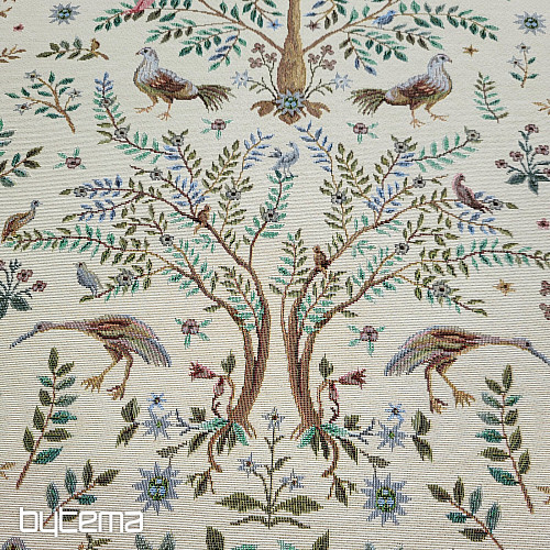 Tapestry fabric WILLIAM MORRIS beige